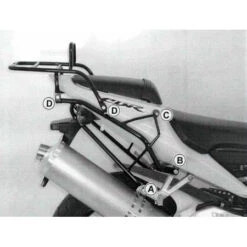 Hepco & Becker 650.926 01 01 Rear Rack, Black For Honda CBR900RR From 2002