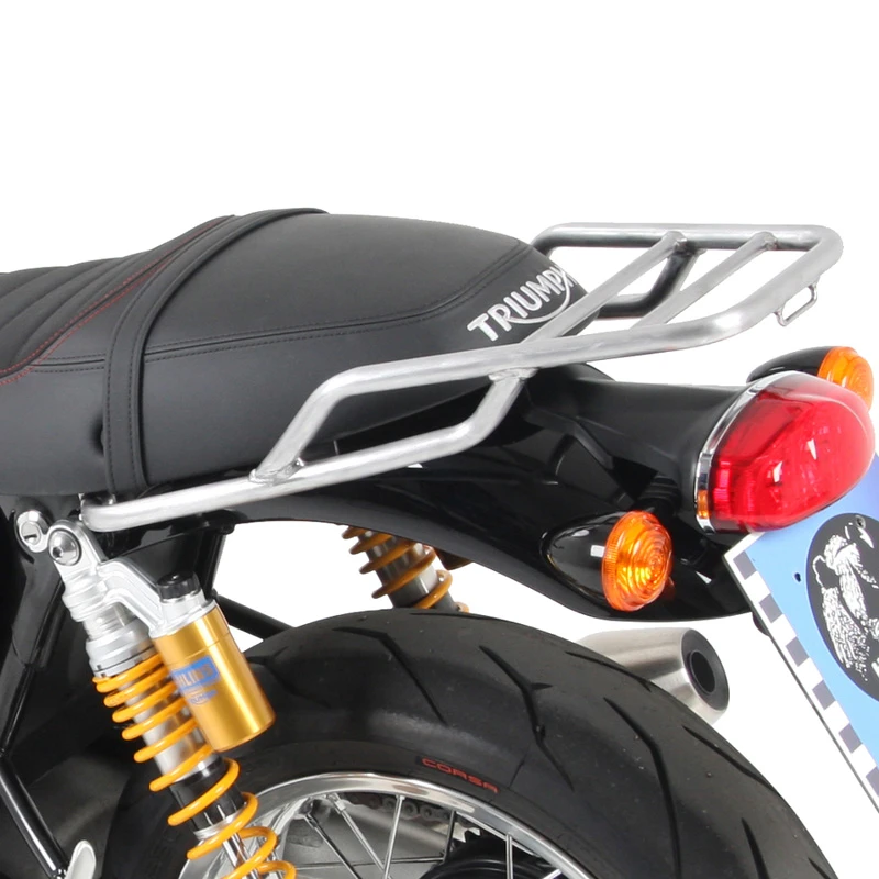Hepco & Becker 654.7542 01 02 Rear Rack, Chrome Triumph Thruxton & R (2016-) 1 Hepco & Becker 654.7542 01 02 Rear Rack, Chrome Triumph Thruxton & R (2016-)
