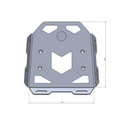 Hepco & Becker 660.9529 01 01 Rear Minirack For Honda CB650R (2021-) -MotorVision Store hepco becker 660 9529 01 01 rear minirack image4