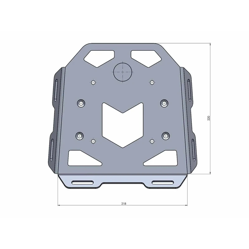 Hepco & Becker 660.9538 01 01 Minirack For Honda ADV 350 (2022-) 4 Hepco & Becker 660.9538 01 01 Minirack For Honda ADV 350 (2022-) - Image 4