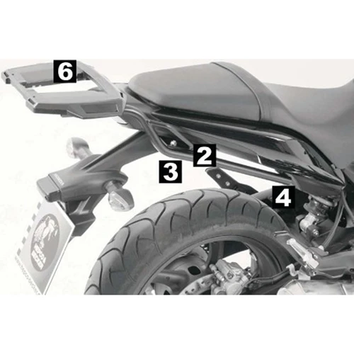 Hepco & Becker 650.967 Alurack For Honda CBR600F '11-up 2 Hepco & Becker 650.967 Alurack For Honda CBR600F '11-up - Image 2