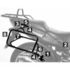 Hepco & Becker 650.953 Lock-it Side Carrier For Honda CBF600 '08-up