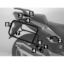 Hepco & Becker 650.945 Lock-it Side Carrier For Honda CBF500