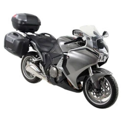 Hepco & Becker 650.960 Lock-it Side Carrier For Honda VFR1200F -MotorVision Store hepco becker lock it side carrier honda vfr1200f 03