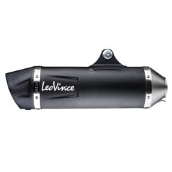 LeoVince 14077 Nero Slip-on Exhaust, Black For Yamaha XMAX '21- -MotorVision Store leovince 14077 nero slip on exhaust black image5