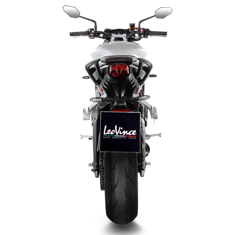 LeoVince 14288E LV One Evo Slip-on Exhaust, Stainless For Street Triple 765 '17-'22 3 LeoVince 14288E LV One Evo Slip-on Exhaust, Stainless For Street Triple 765 '17-'22 - Image 3