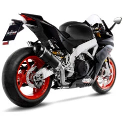 LeoVince 14309S Factory S Slip-on Exhaust, Carbon For Aprilia RSV4/Tuono V4 Models (2017-) -MotorVision Store leovince 14309s factory s full exhaust carbon image4