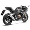 LeoVince 14314E LV One Evo Slip-on Exhaust, Stainless For Honda CB500F/CBR500R '19-