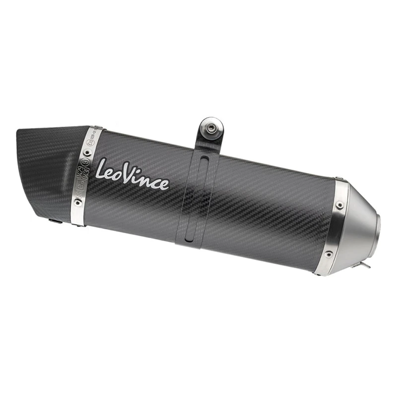 LeoVince 14315E LV One Evo Slip-on Exhaust, Carbon For Honda CB500F/CBR500R '19- 6 LeoVince 14315E LV One Evo Slip-on Exhaust, Carbon For Honda CB500F/CBR500R '19- - Image 6