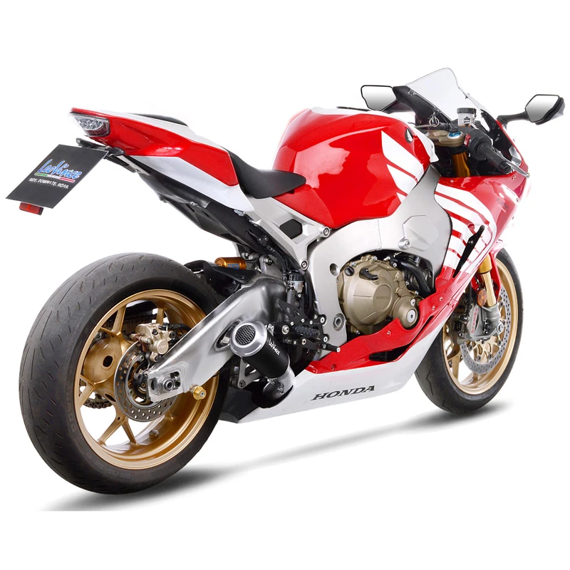 LeoVince 15207B LV-10 Black Slip-on Exhaust For Honda CBR1000RR '17-'22 1 LeoVince 15207B LV-10 Black Slip-on Exhaust For Honda CBR1000RR '17-'22