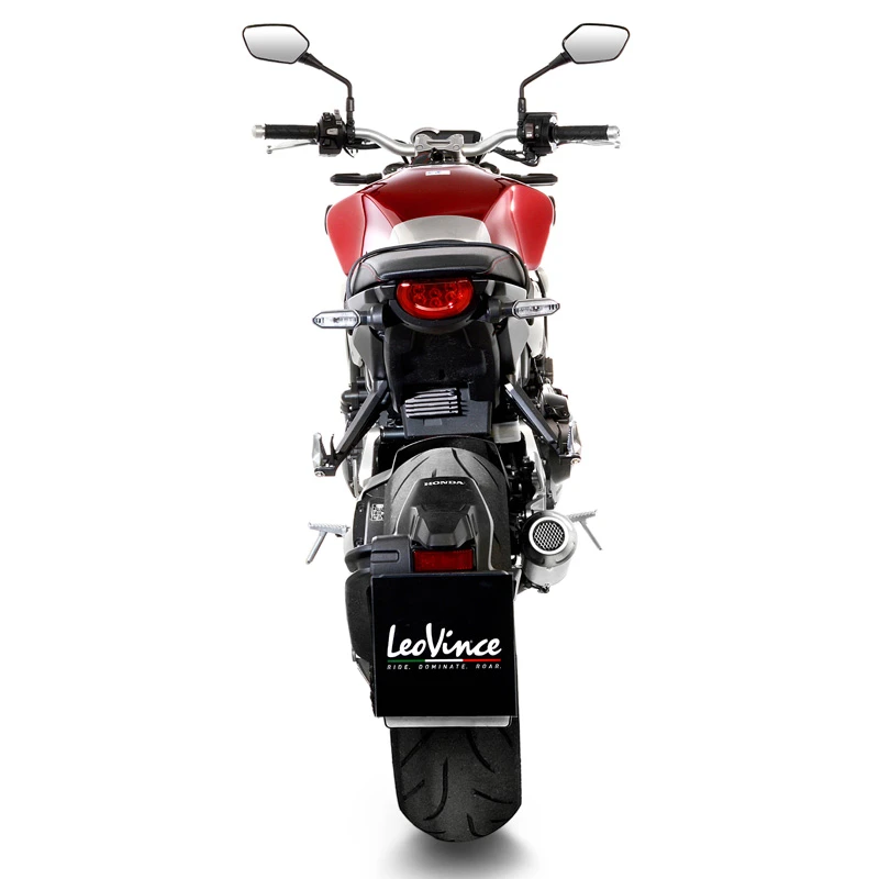 LeoVince 15222 LV-10 Stainless Slip-on Exhaust For Honda CB1000R (2018-) 3 LeoVince 15222 LV-10 Stainless Slip-on Exhaust For Honda CB1000R (2018-) - Image 3