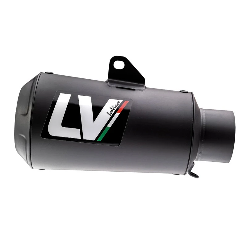 LeoVince 15222FB LV-10 Full Black Slip-on Exhaust For Honda CB1000R (2018-) 5 LeoVince 15222FB LV-10 Full Black Slip-on Exhaust For Honda CB1000R (2018-) - Image 5