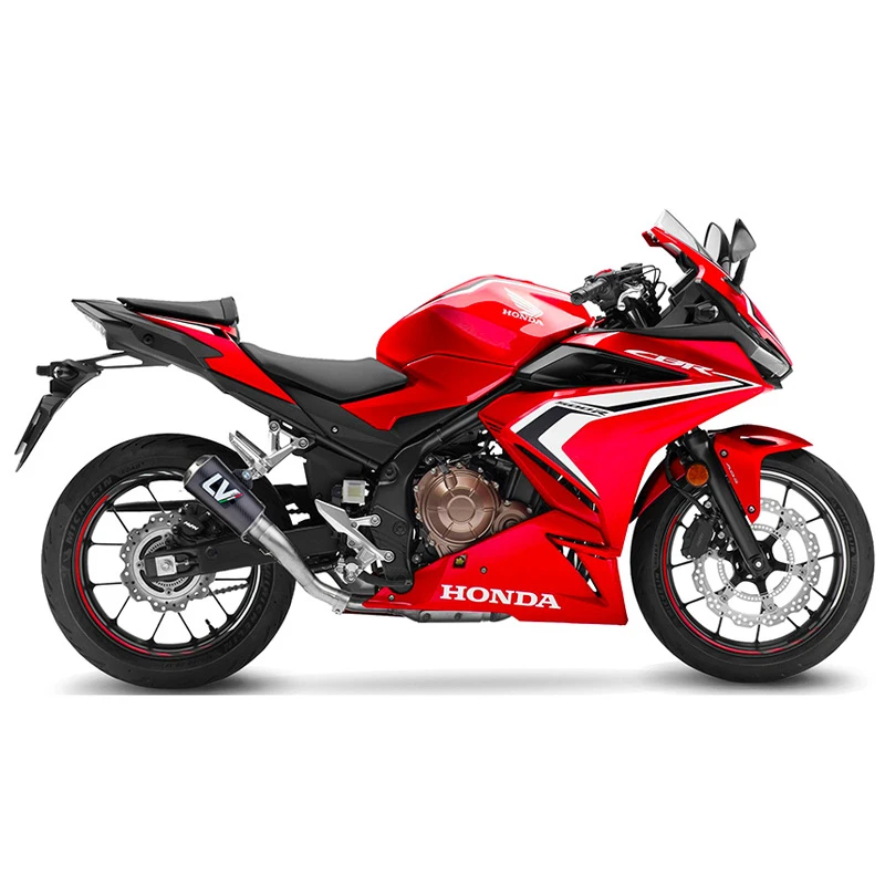 LeoVince 15236C LV-10 Carbon Slip-on Exhaust For Honda CB500F / CBR500R '19- 1 LeoVince 15236C LV-10 Carbon Slip-on Exhaust For Honda CB500F / CBR500R '19-