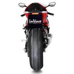 LeoVince 15241 LV-10 Stainless Slip-on Exhaust For BMW S1000R/RR '19- -MotorVision Store leovince 15241 lv 10 stainless slip on exhaust image3