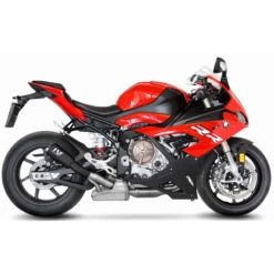 LeoVince 15241FB LV-10 Full Black Slip-on Exhaust For BMW S1000R/RR '19- -MotorVision Store leovince 15241fb lv 10 full black slip on exhaust image3