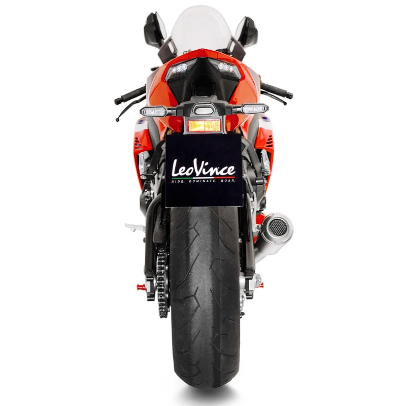 LeoVince 15244 LV-10 Stainless Slip-on Exhaust For Honda CBR1000RR-R '20- 3 LeoVince 15244 LV-10 Stainless Slip-on Exhaust For Honda CBR1000RR-R '20- - Image 3