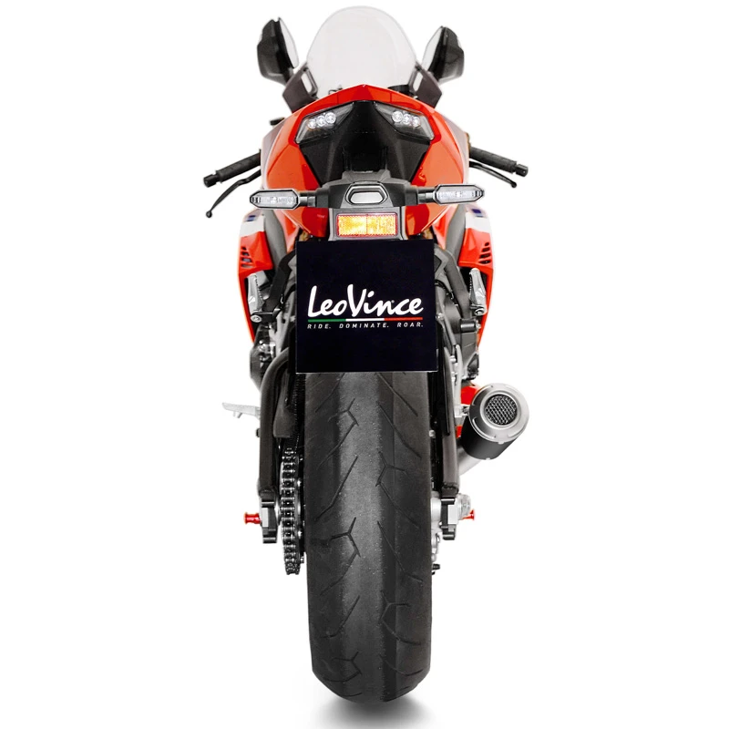 LeoVince 15244B LV-10 Black Slip-on Exhaust For Honda CBR1000RR/CBR1000RR-R '21- 3 LeoVince 15244B LV-10 Black Slip-on Exhaust For Honda CBR1000RR/CBR1000RR-R '21- - Image 3