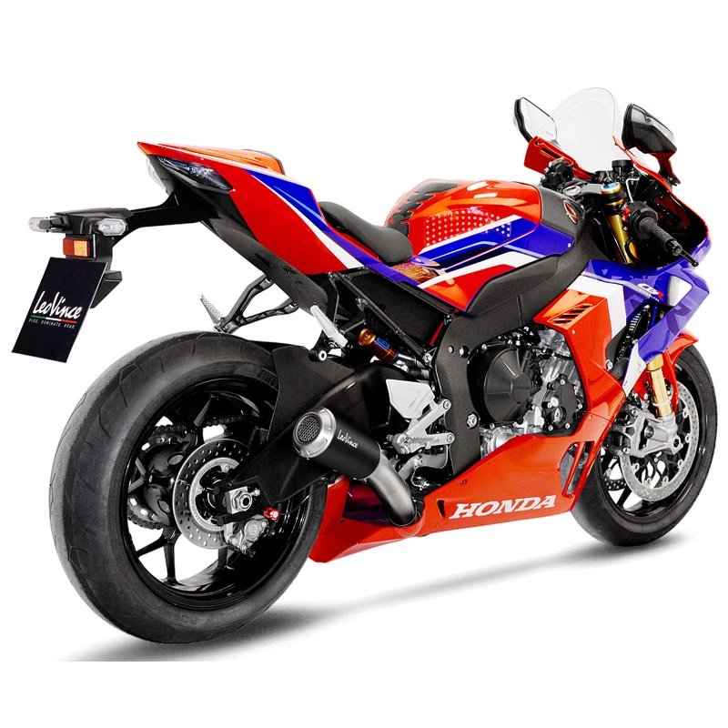 LeoVince 15244B LV-10 Black Slip-on Exhaust For Honda CBR1000RR/CBR1000RR-R '21- 1 LeoVince 15244B LV-10 Black Slip-on Exhaust For Honda CBR1000RR/CBR1000RR-R '21-
