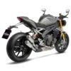 LeoVince 15247 LV-10 Stainless Slip-on Exhausts For Triumph Speed Triple 1200 RR/RS '21-