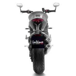 LeoVince 15247 LV-10 Stainless Slip-on Exhausts For Triumph Speed Triple 1200 RR/RS '21- 6 LeoVince 15247 LV-10 Stainless Slip-on Exhausts For Triumph Speed Triple 1200 RR/RS '21- -MotorVision Store leovince 15247 lv 10 stainless slip on exhaust image3