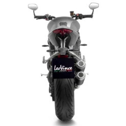 LeoVince 15247B LV-10 Black Slip-on Exhausts For Triumph Speed Triple 1200 RR/RS '21- 6 LeoVince 15247B LV-10 Black Slip-on Exhausts For Triumph Speed Triple 1200 RR/RS '21- -MotorVision Store leovince 15247b lv 10 black slip on exhausts image3