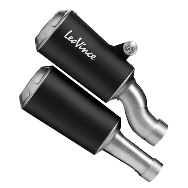 LeoVince 15247B LV-10 Black Slip-on Exhausts For Triumph Speed Triple 1200 RR/RS '21- 4 LeoVince 15247B LV-10 Black Slip-on Exhausts For Triumph Speed Triple 1200 RR/RS '21- - Image 4