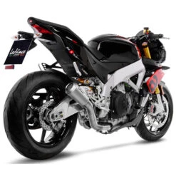 LeoVince 15248 LV-10 Stainless Slip-on Exhaust For Aprilia Tuono V4 1100/RSV4 '21- 11 LeoVince 15248 LV-10 Stainless Slip-on Exhaust For Aprilia Tuono V4 1100/RSV4 '21- -MotorVision Store leovince 15248 lv 10 stainless slip on exhausts image4