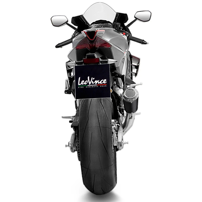 LeoVince 15248C LV-10 Carbon Slip-on Exhaust For Aprilia Tuono V4 1100/RSV4 '21- 3 LeoVince 15248C LV-10 Carbon Slip-on Exhaust For Aprilia Tuono V4 1100/RSV4 '21- - Image 3