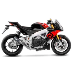 LeoVince 15248C LV-10 Carbon Slip-on Exhaust For Aprilia Tuono V4 1100/RSV4 '21- 9 LeoVince 15248C LV-10 Carbon Slip-on Exhaust For Aprilia Tuono V4 1100/RSV4 '21- -MotorVision Store leovince 15248c lv 10 carbon slip on exhaust image4