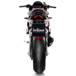LeoVince 15248FB LV-10 Full Black Slip-on Exhaust For Aprilia Tuono V4 1100/RSV4 '21- 12 LeoVince 15248FB LV-10 Full Black Slip-on Exhaust For Aprilia Tuono V4 1100/RSV4 '21- -MotorVision Store leovince 15248fb lv 10 full black slip on exhaust image5