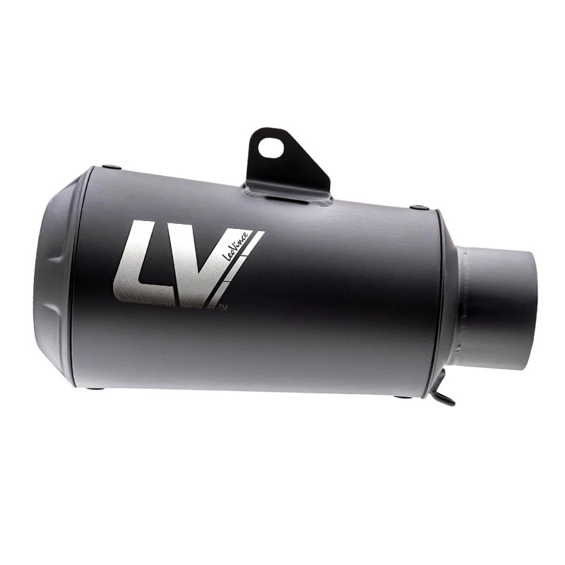 LeoVince 15248FB LV-10 Full Black Slip-on Exhaust For Aprilia Tuono V4 1100/RSV4 '21- 8 LeoVince 15248FB LV-10 Full Black Slip-on Exhaust For Aprilia Tuono V4 1100/RSV4 '21- - Image 8