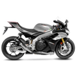 LeoVince 15401B LV Corsa Black Slip-on Exhaust For Aprilia RSV4/Tuono V4 '21- 16 LeoVince 15401B LV Corsa Black Slip-on Exhaust For Aprilia RSV4/Tuono V4 '21- -MotorVision Store leovince 15401b lv corsa black slip on exhaust image4