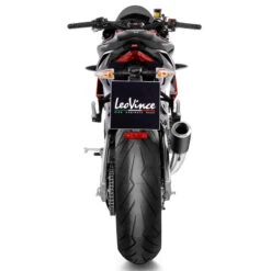 LeoVince 15401B LV Corsa Black Slip-on Exhaust For Aprilia RSV4/Tuono V4 '21- 21 LeoVince 15401B LV Corsa Black Slip-on Exhaust For Aprilia RSV4/Tuono V4 '21- -MotorVision Store leovince 15401b lv corsa black slip on exhaust image9