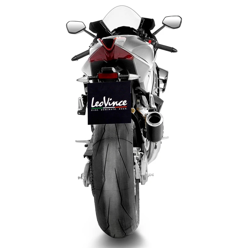 LeoVince 15401C LV Corsa Carbon Slip-on Exhaust For Aprilia RSV4/Tuono V4 '21- 4 LeoVince 15401C LV Corsa Carbon Slip-on Exhaust For Aprilia RSV4/Tuono V4 '21- - Image 4