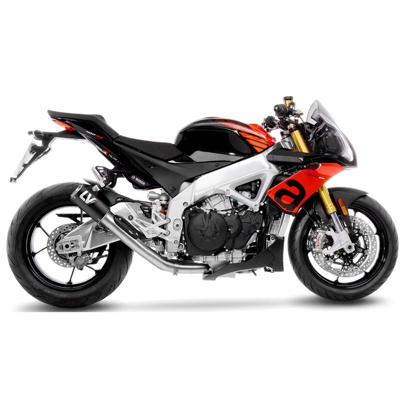 LeoVince 15401C LV Corsa Carbon Slip-on Exhaust For Aprilia RSV4/Tuono V4 '21- 6 LeoVince 15401C LV Corsa Carbon Slip-on Exhaust For Aprilia RSV4/Tuono V4 '21- - Image 6