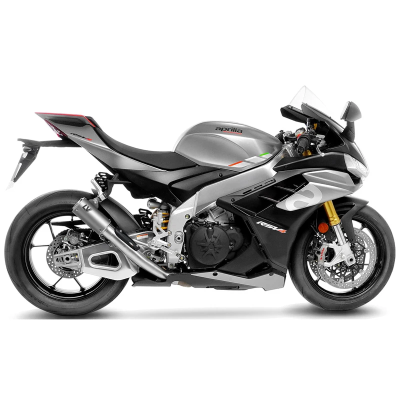 LeoVince 15401T LV Corsa Titanium Slip-on Exhaust For Aprilia RSV4/Tuono V4 '21- 2 LeoVince 15401T LV Corsa Titanium Slip-on Exhaust For Aprilia RSV4/Tuono V4 '21- - Image 2