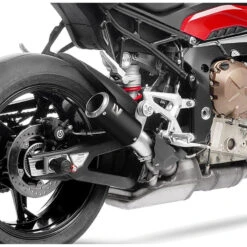 LeoVince 15407B LV Corsa Black Slip-on Exhaust For BMW S1000R/RR (2019-)