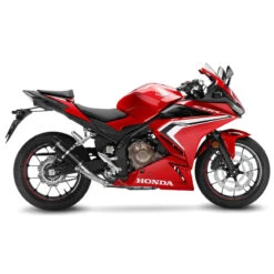 LeoVince 3395E GP Corsa Evo Slip-on Exhaust, Carbon For Honda CB500F/CBR500R '19-