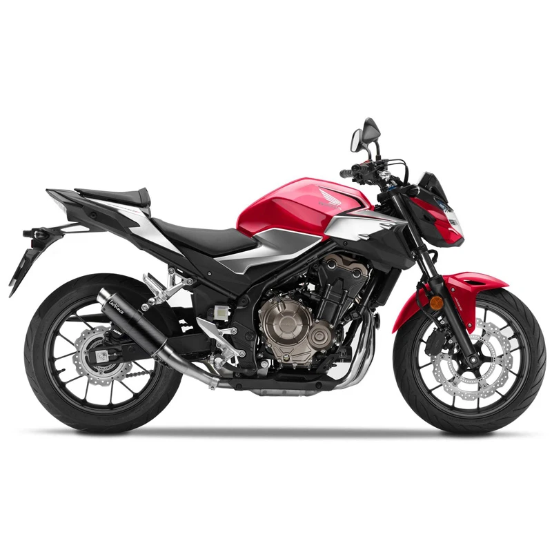 LeoVince 3395M GP Corsa Matte Slip-on Exhaust, Carbon For Honda CB500F/CBR500R (2019-) 2 LeoVince 3395M GP Corsa Matte Slip-on Exhaust, Carbon For Honda CB500F/CBR500R (2019-) - Image 2