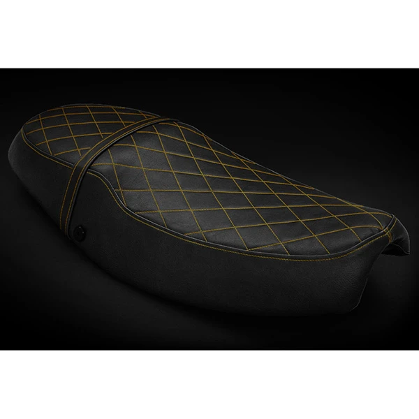 Luimoto 10081101 Vintage Seat Covers For Triumph Thruxton 5 Luimoto 10081101 Vintage Seat Covers For Triumph Thruxton - Image 5