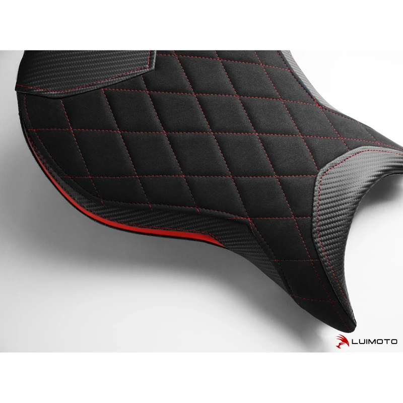 Luimoto 10093101 Diamond Sport Rider Seat Cover For Triumph Daytona Moto2 765 (2020-) 2 Luimoto 10093101 Diamond Sport Rider Seat Cover For Triumph Daytona Moto2 765 (2020-) - Image 2