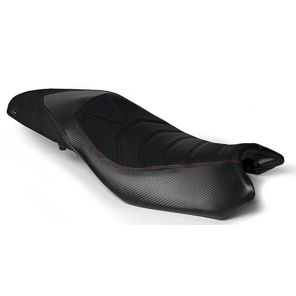 Luimoto 10101101 Cafe Line Seat Covers For Triumph Street Triple (2013-2014) 2 Luimoto 10101101 Cafe Line Seat Covers For Triumph Street Triple (2013-2014) - Image 2