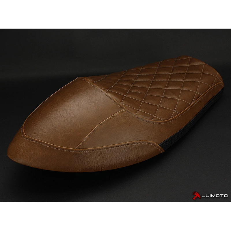Luimoto 10141101 Vintage Diamond Rider Seat Cover For Triumph Thruxton (2016-) 4 Luimoto 10141101 Vintage Diamond Rider Seat Cover For Triumph Thruxton (2016-) - Image 4