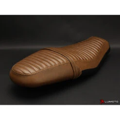 Luimoto 10152101 Vintage Classic Rider Seat Cover Triumph Street Twin (2016-) 12 Luimoto 10152101 Vintage Classic Rider Seat Cover Triumph Street Twin (2016-) -MotorVision Store luimoto 10152101 classic passenger seat cover image5
