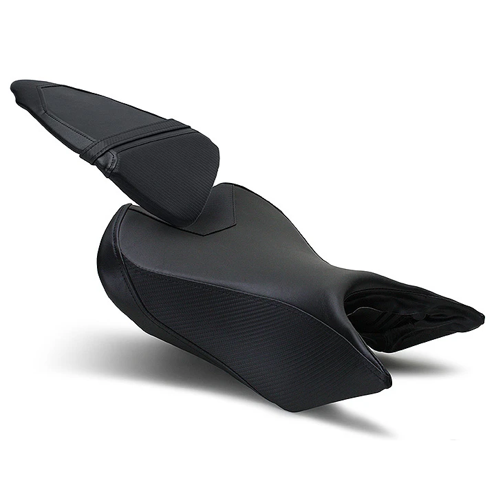 Luimoto 10162201 Baseline Passenger Seat Cover For Triumph Speed Triple (2016-) 4 Luimoto 10162201 Baseline Passenger Seat Cover For Triumph Speed Triple (2016-) - Image 4