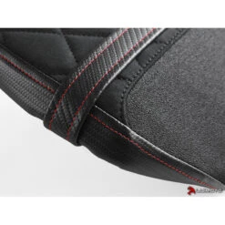 Luimoto 10212201 Diamond Passenger Seat Cover Triumph Street Triple 765 (2017-) -MotorVision Store luimoto 10212201 diamond passenger seat cover image3