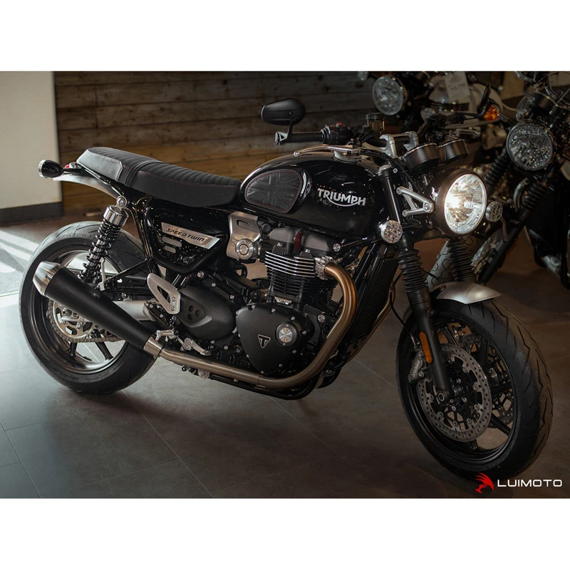 Luimoto 10252101 Classic Rider Seat Cover For Triumph Speed Twin (2019-) 3 Luimoto 10252101 Classic Rider Seat Cover For Triumph Speed Twin (2019-) - Image 3