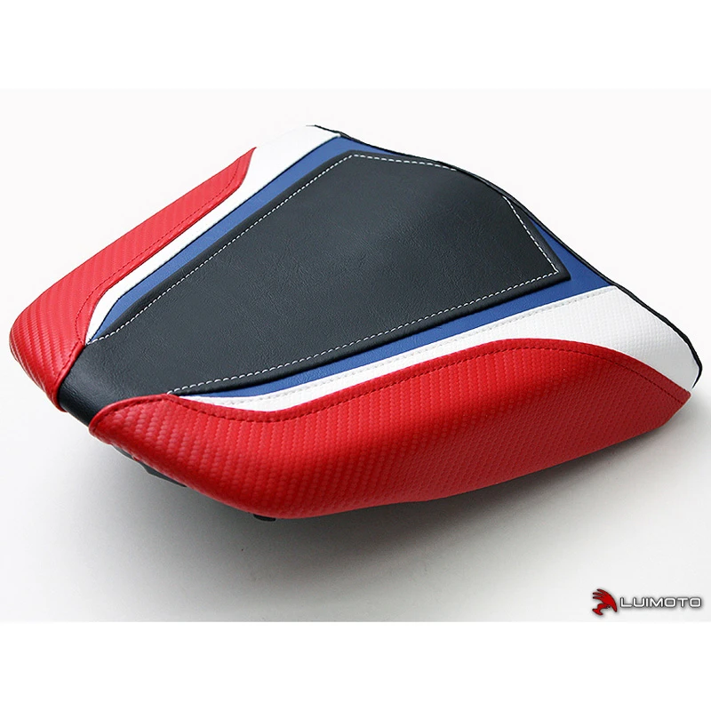 Luimoto 2211201 Tri-Colour Passenger Seat Cover For Honda CBR300R (2015-current) 3 Luimoto 2211201 Tri-Colour Passenger Seat Cover For Honda CBR300R (2015-current) - Image 3