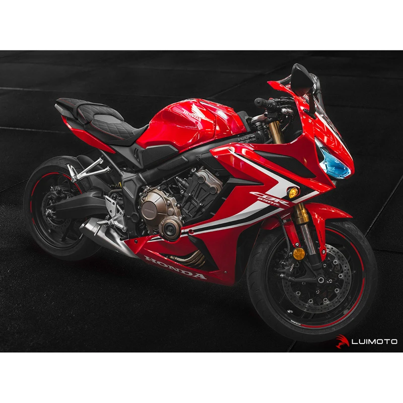 Luimoto 2432101 Diamond Sport Rider Seat Cover For Honda CBR650R (2019-) 4 Luimoto 2432101 Diamond Sport Rider Seat Cover For Honda CBR650R (2019-) - Image 4
