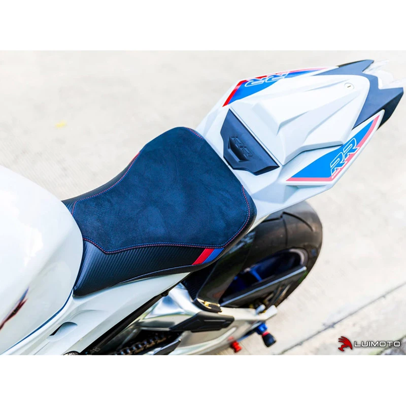 Luimoto 8072101 Motorsports Rider Seat Cover For BMW S1000RR (2015-current) 2 Luimoto 8072101 Motorsports Rider Seat Cover For BMW S1000RR (2015-current) - Image 2